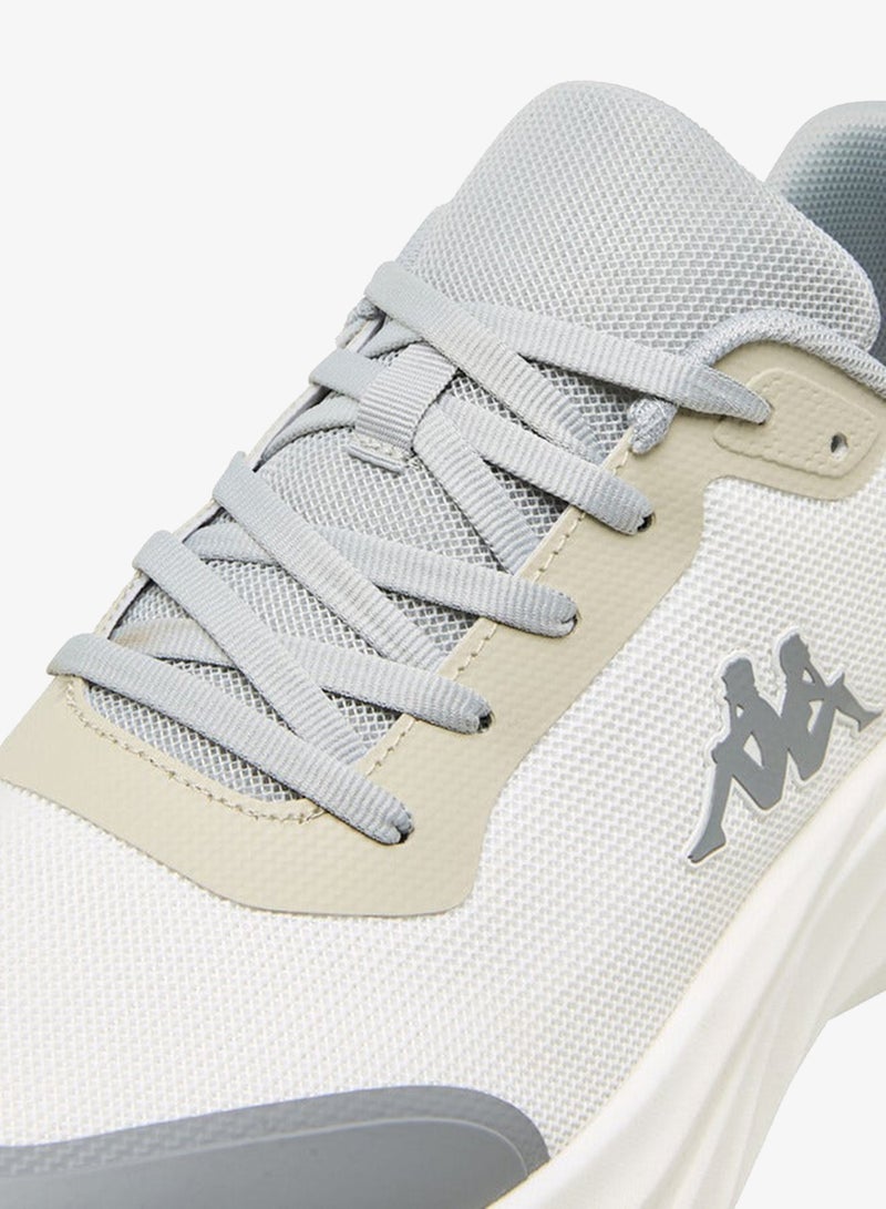 Kappa Men Logo Detail Lace-Up Sports Shoes - Image 4